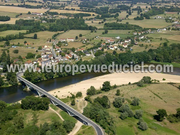 Photo aérienne de Bourbon-Lancy