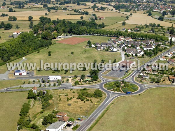 Photo aérienne de Bourbon-Lancy