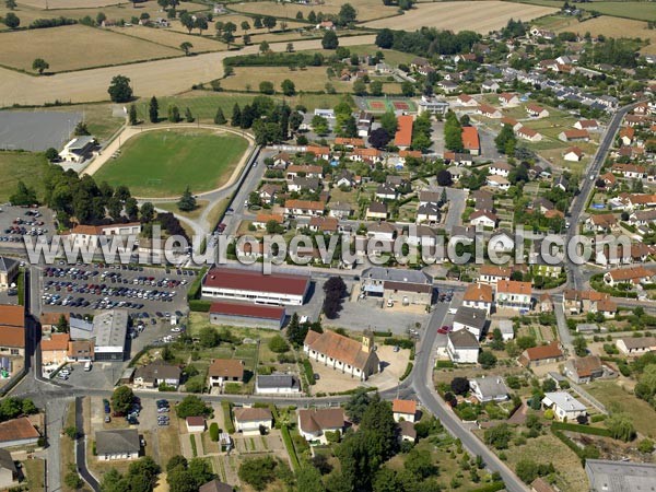 Photo aérienne de Bourbon-Lancy