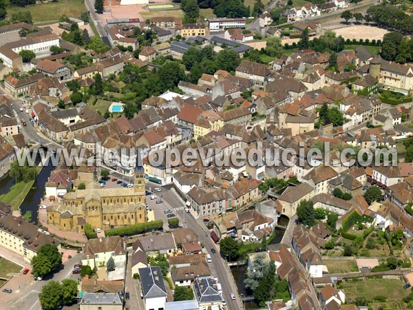 Photo aérienne de Charolles