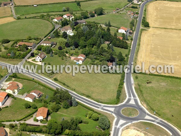 Photo aérienne de Cluny