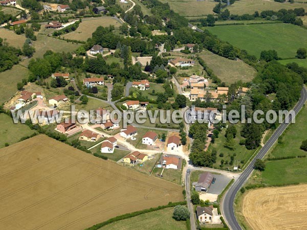 Photo aérienne de Cluny