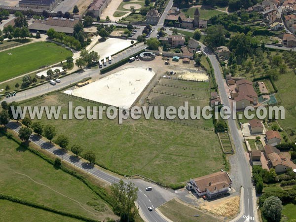 Photo aérienne de Cluny