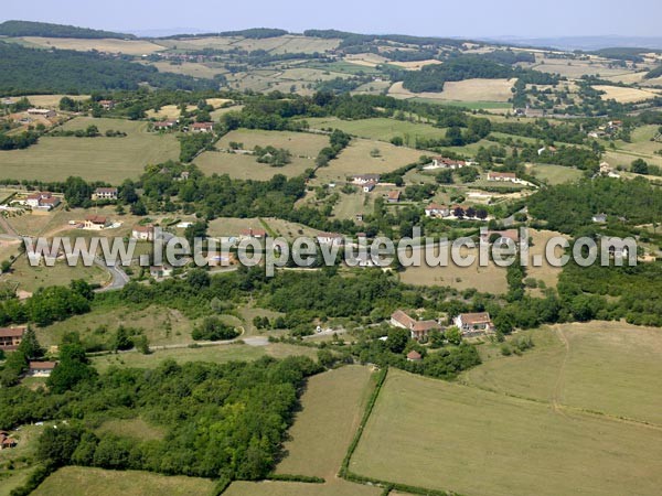 Photo aérienne de Cluny