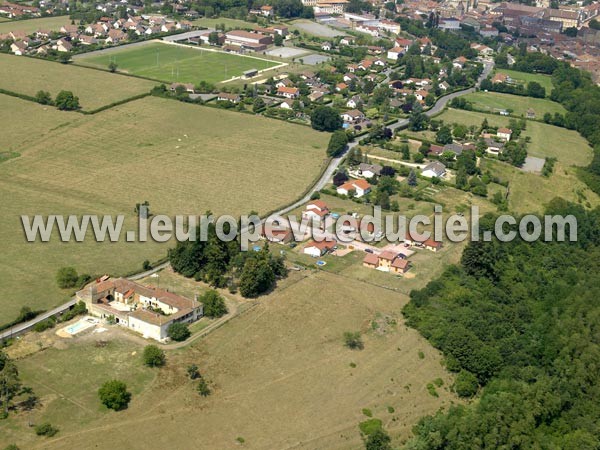 Photo aérienne de Cluny