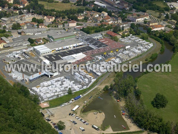 Photo aérienne de Cluny