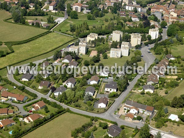 Photo aérienne de Cluny