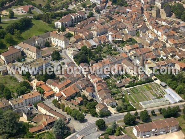 Photo aérienne de Cluny