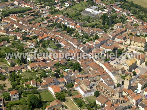 Photo aérienne de Cluny