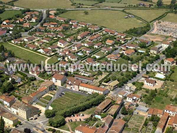 Photo aérienne de Cluny