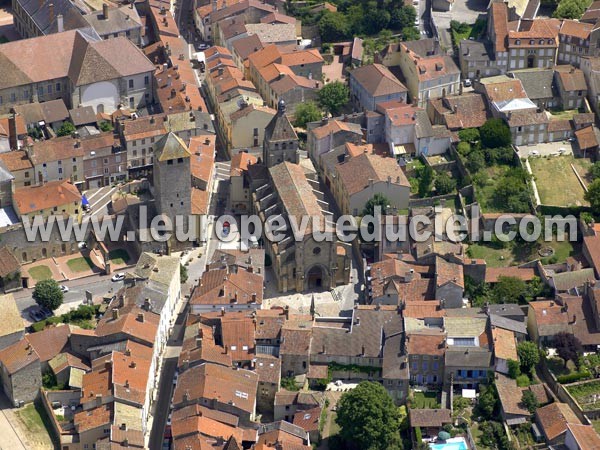 Photo aérienne de Cluny