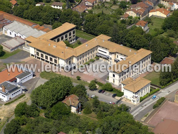 Photo aérienne de Cluny