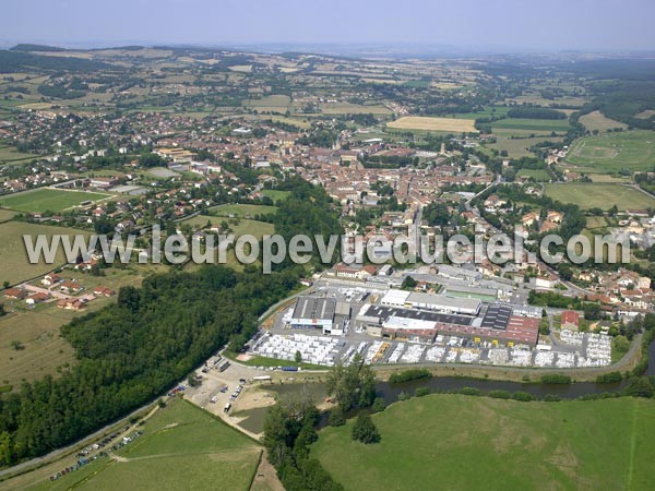 Photo aérienne de Cluny