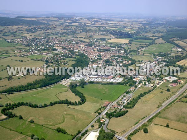 Photo aérienne de Cluny