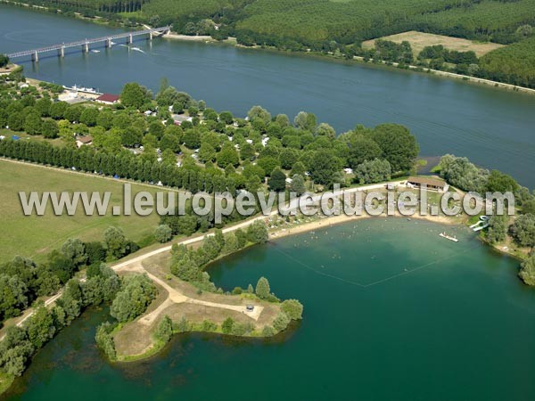 Photo aérienne de Crêches-sur-Saône