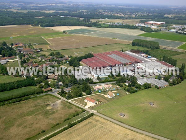 Photo aérienne de Cuisery