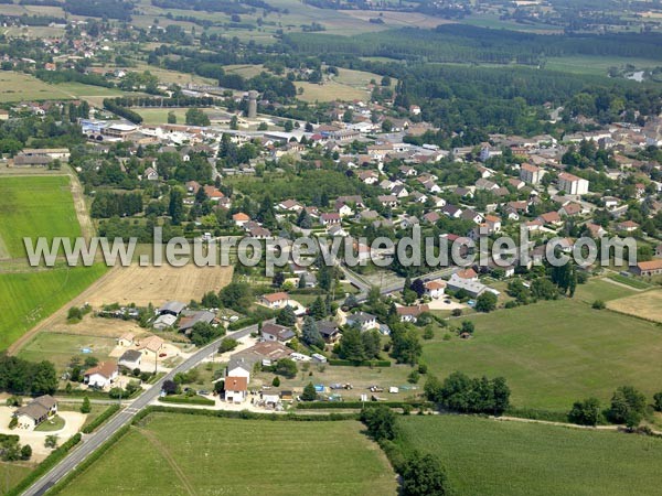 Photo aérienne de Cuisery