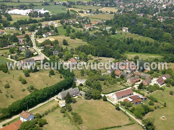 Photo aérienne de Cuisery