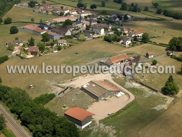 Photo aérienne de Curbigny