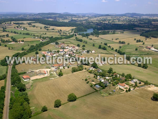 Photo aérienne de Curbigny