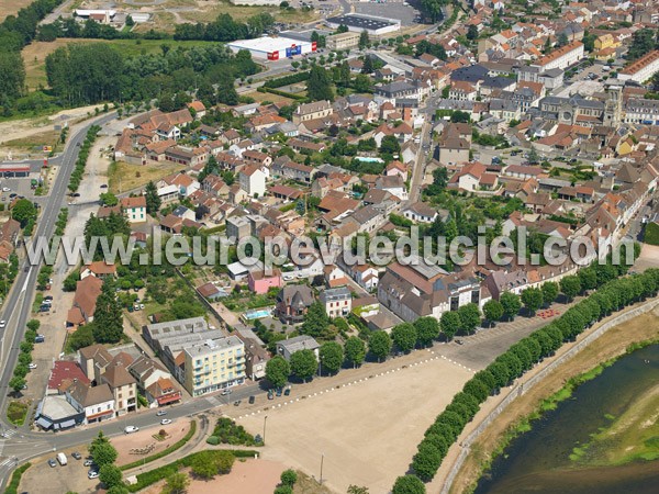 Photo aérienne de Digoin