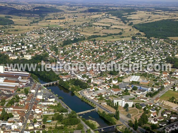 Photo aérienne de Gueugnon