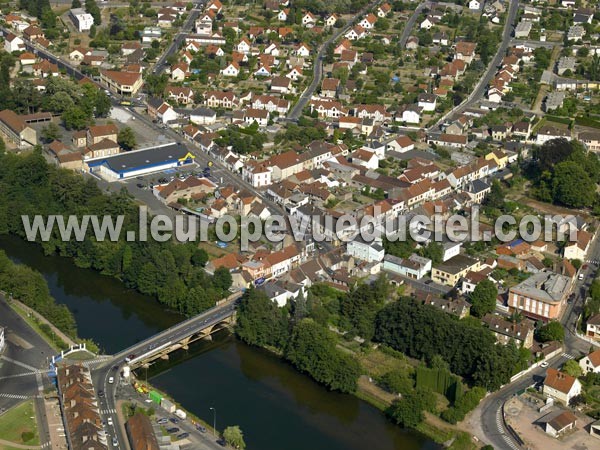 Photo aérienne de Gueugnon