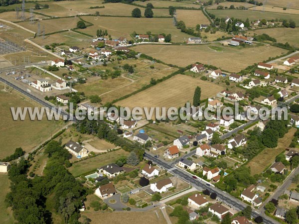 Photo aérienne de Gueugnon