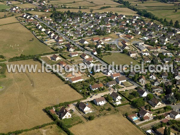 Photo aérienne de Gueugnon