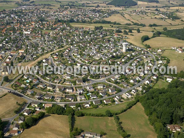 Photo aérienne de Gueugnon