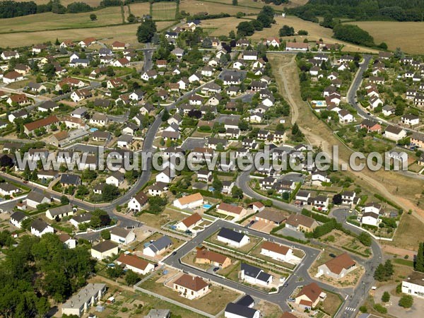 Photo aérienne de Gueugnon