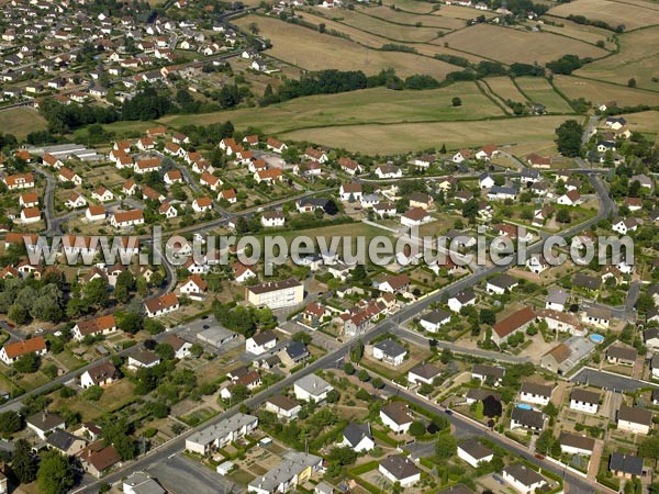 Photo aérienne de Gueugnon