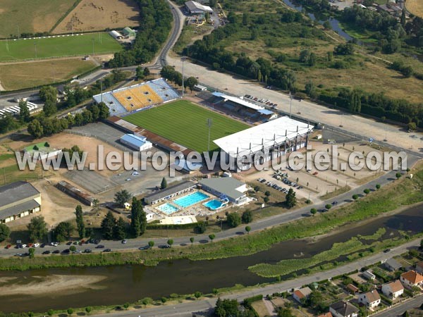 Photo aérienne de Gueugnon