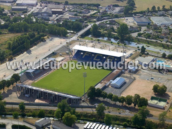 Photo aérienne de Gueugnon