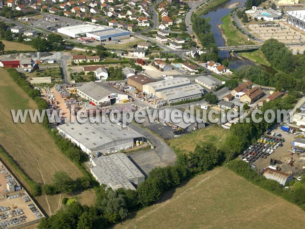 Photo aérienne de Gueugnon