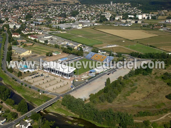 Photo aérienne de Gueugnon