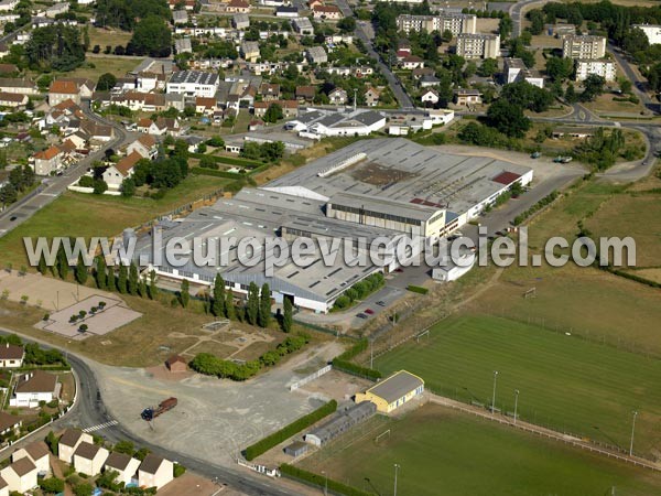 Photo aérienne de Gueugnon