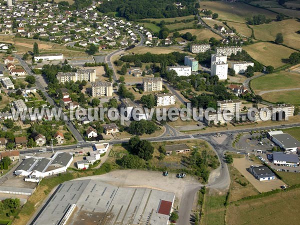 Photo aérienne de Gueugnon