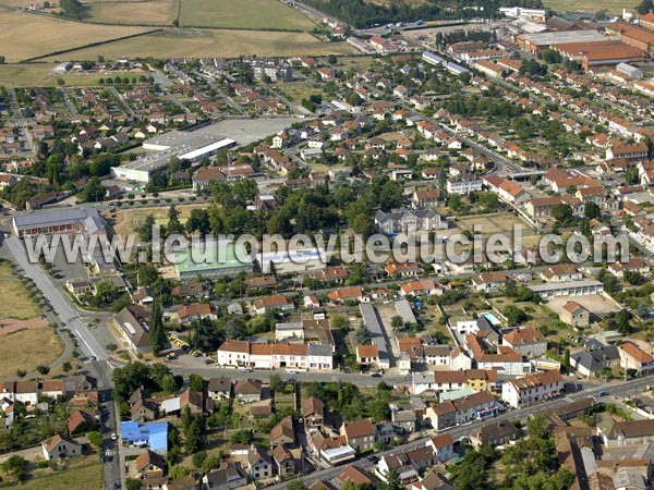 Photo aérienne de Gueugnon