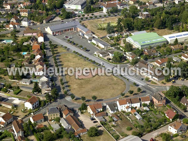 Photo aérienne de Gueugnon