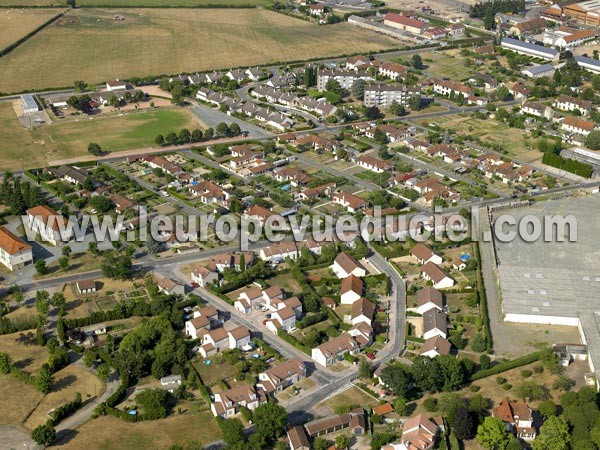 Photo aérienne de Gueugnon