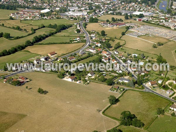 Photo aérienne de Gueugnon