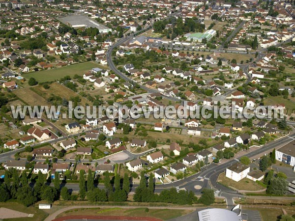 Photo aérienne de Gueugnon