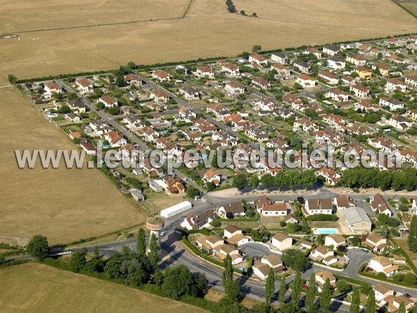 Photo aérienne de Gueugnon