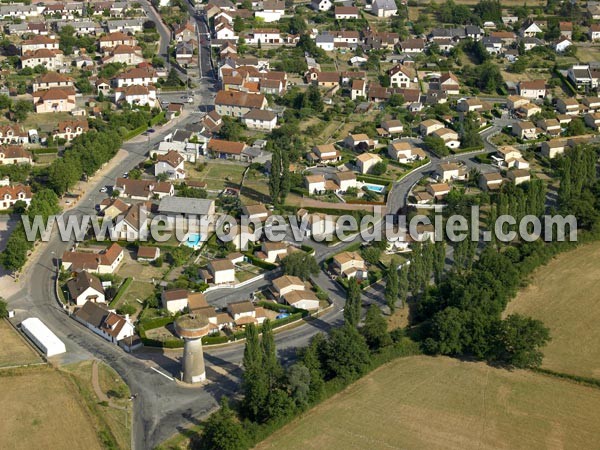 Photo aérienne de Gueugnon