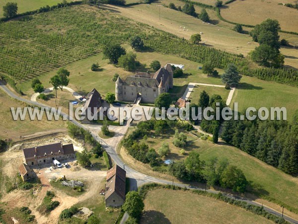 Photo aérienne de Gueugnon