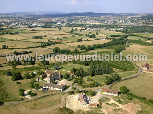 Photo aérienne de Gueugnon