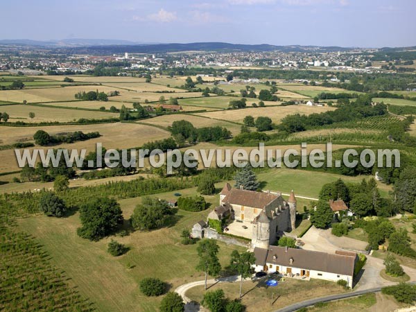 Photo aérienne de Gueugnon