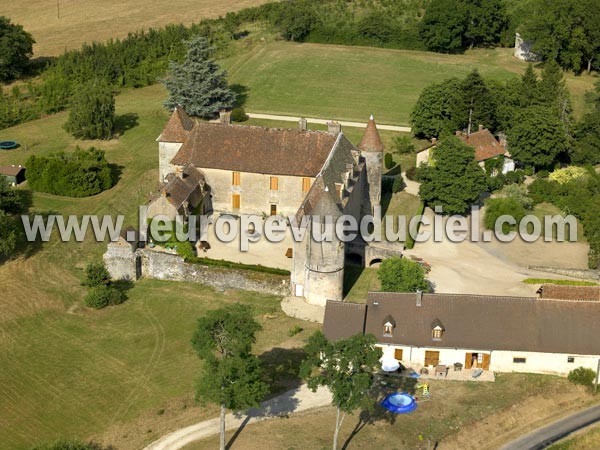 Photo aérienne de Gueugnon