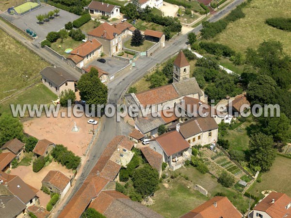 Photo aérienne de Jalogny